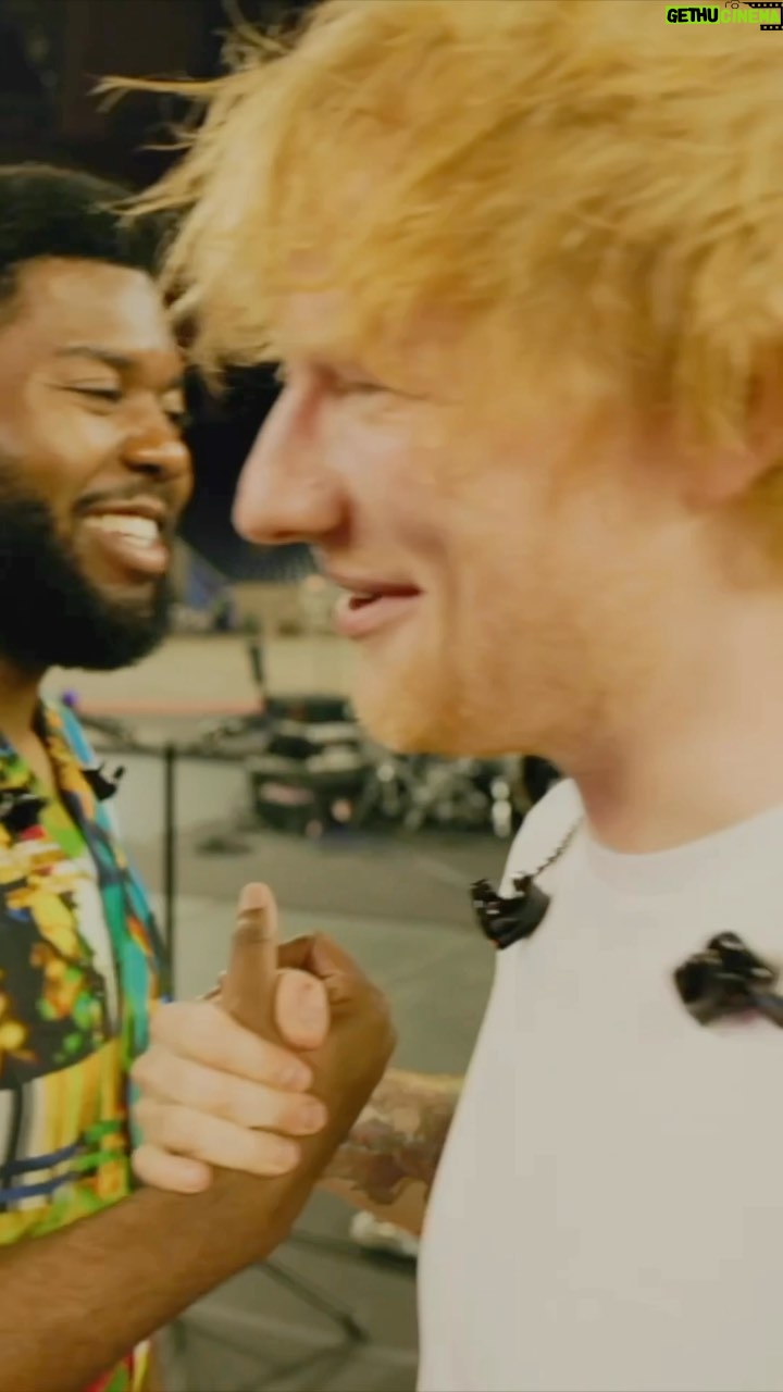 Ed Sheeran Instagram - Loving having @thegr8khalid on tour, such an incredible talent and just a joy to be around. Also loving getting to perform Beautiful People in full every weekend ! See ya in Tampa x 📹 @liampethickphoto @mushroomcreative