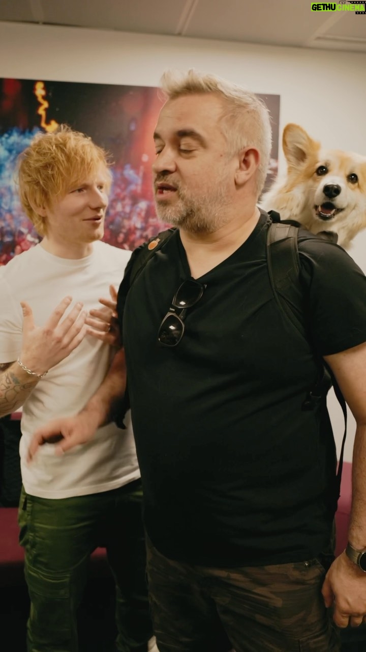 Ed Sheeran Instagram - I remember when I used to be the favourite @madmax_fluffyroad