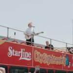 Ed Sheeran Instagram - L.A vloggin’ with the sightseeing bus #thevolvosagacontinues