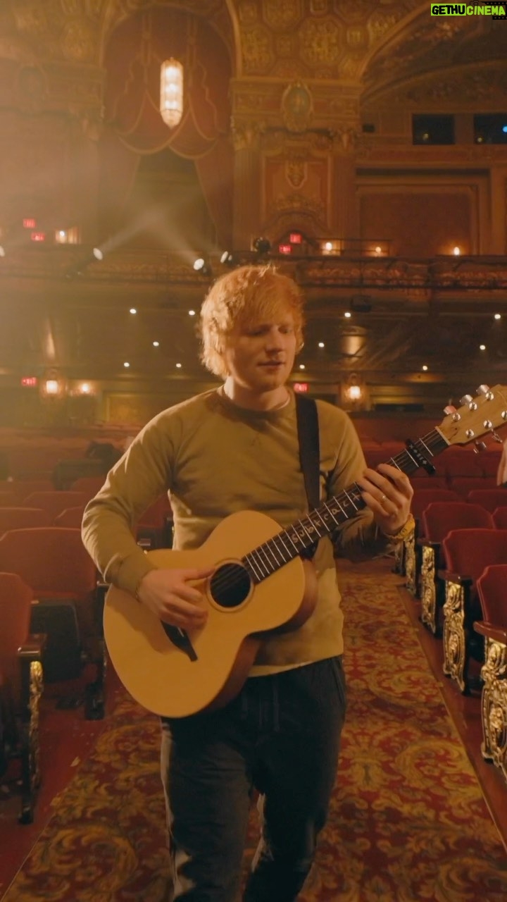 Ed Sheeran Instagram - Love old venues like this, thanks for having me @kingsbklyn. Played Eyes closed whilst it was empty x 📹 @liampethickphoto @mushroomcreative