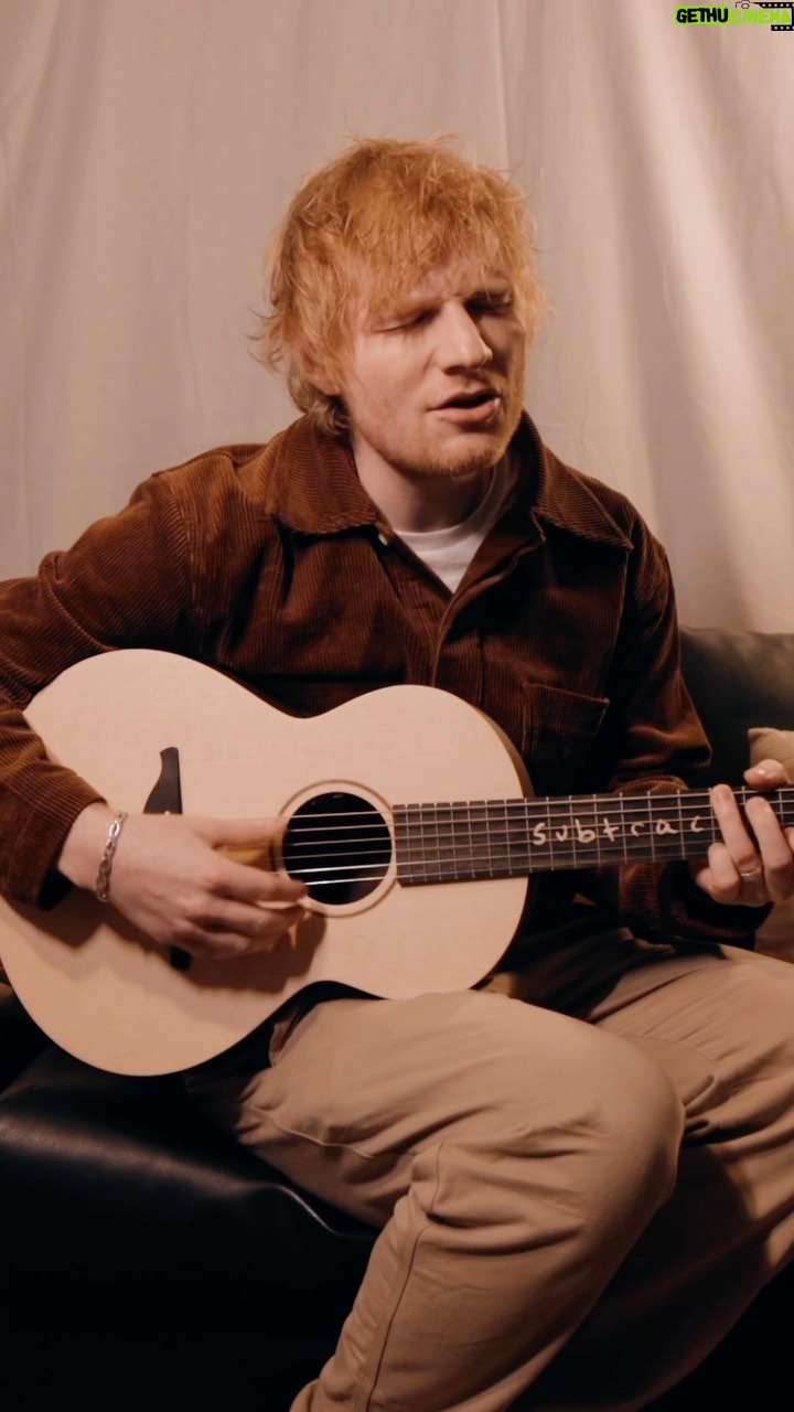 Ed Sheeran Instagram - Salt water was written about some of the darkest nights into mornings, and the ‘what ifs’ surrounding those thoughts. It was the second song me and Aaron finished for Subtract and I really feel this and Boat framed what the record was early on.
