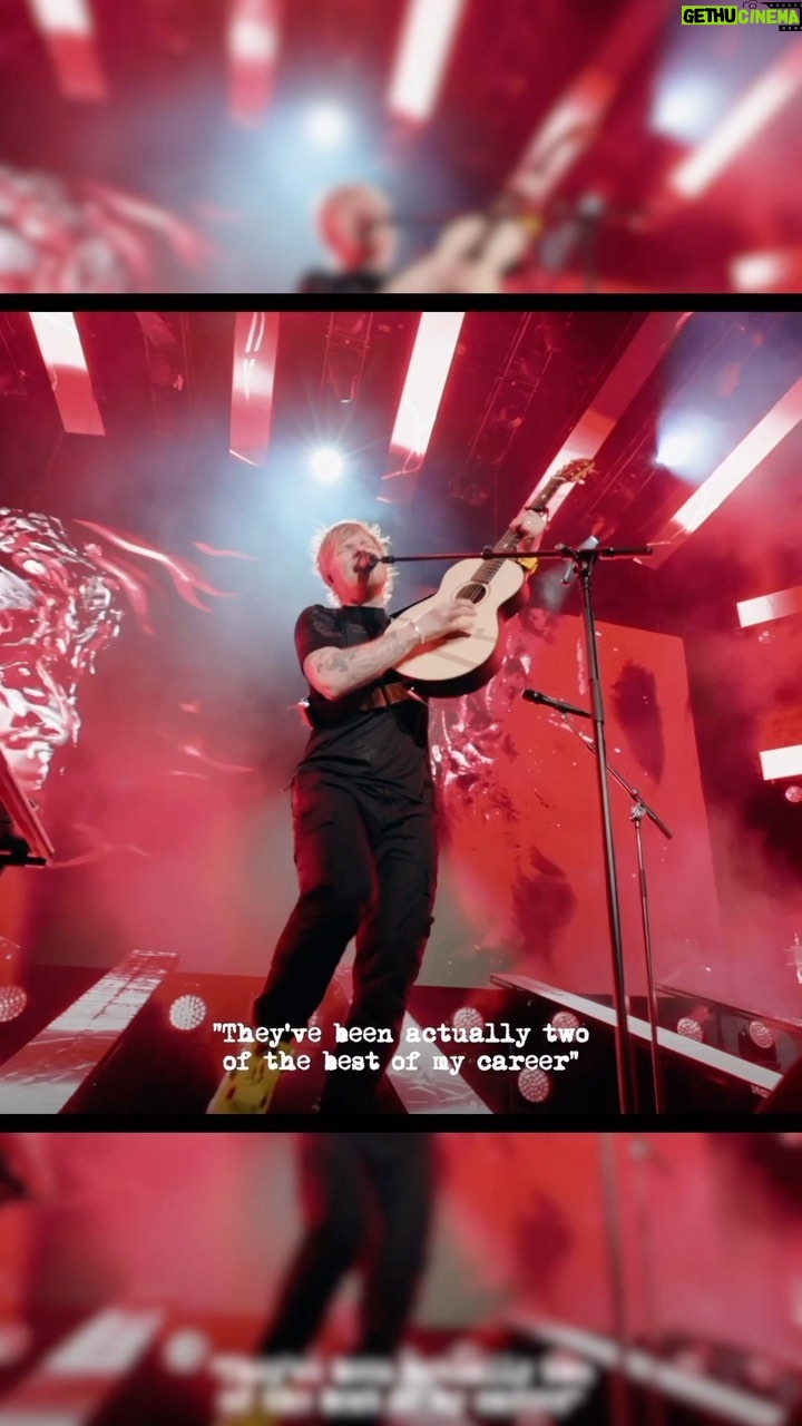 Ed Sheeran Instagram - Feels so good to be back playing in these rooms. The plans for these shows were zero setlist and just play what you guys wanted to hear, and I’m having the most fun doing it and getting to revisit some old album cuts. Can’t wait for the rest of the shows x 📹 @liampethickphoto & @mushroomcreative
