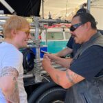 Ed Sheeran Instagram - First day back on the Mathematics tour, let’s celebrate with a dump shall we