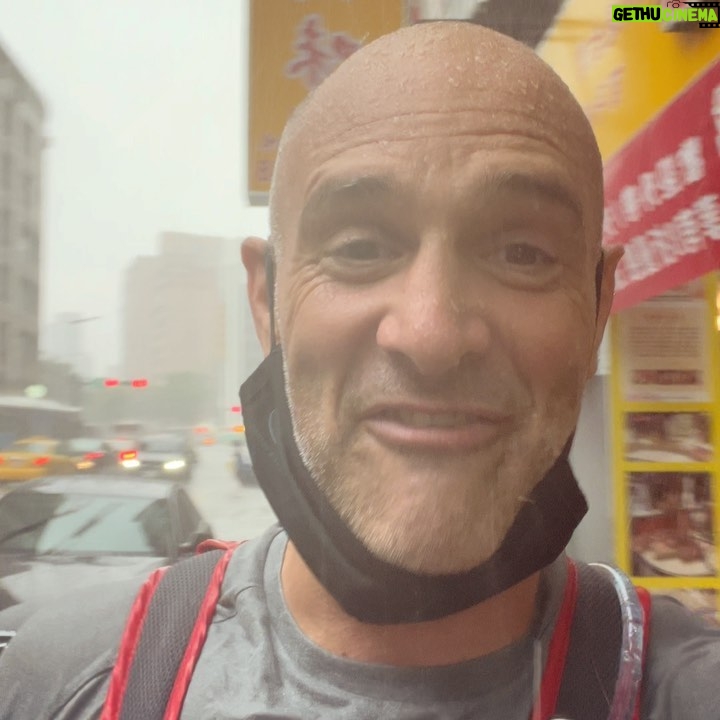 Ed Stafford Instagram - Phase 2 of quarantine Taiwan-style is a ”day release” where you have to go back each night and be counted. The weather is mind-blowing. 36 degree heat then tropical thunderstorms! #taiwan #taipei #firstmanout #quarantine