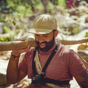 Ed Stafford Instagram - Thursday’s episode is a tough one that I suspect I’ll be watching through my fingers. I’ve not even asked to see a rough cut of it yet. @nomadikmax was an incredible competitor. 9pm @discovery_uk 🇬🇧 

#survival #bushcraft #adventurer #adventurerace #kenya #africa