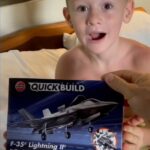 Ed Stafford Instagram - #AD Something for a rainy day! Quality family time with my boy - 100% screen-free! The look on his face says it all 🥰. And good to have a young pair of eyes! 👀🤣 Use ED10OFF for 10% off your order @OfficialAirfix #Airfix #JourneyToJoy #Quickbuild