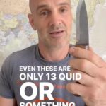 Ed Stafford Instagram - What is the difference between a bushcraft knife and a kitchen knife? 🇧🇷 Qual é a diferença entre uma faca bushcraft e uma faca de cozinha? England