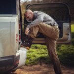 Ed Stafford Instagram - All good things come to an end. The landy goes back next week. I got “the awkward call” a few weeks ago that I would no longer be ambassador for the brand and I have to admit it stung a bit. Very tempting to hide it and pretend that nothing negative happens in our life but that’s just bollocks isn’t it? Anyhow I’m bloody lucky and proud to have been an @landrover ambassador for 11 years of my life. It’s a legendary brand and I’m in the process of getting my old Defender (that I actually paid for!) back on the road after it was nicked and savaged (I kinda have to now don’t I?🤣). Always look on the bright side… One door closes… 😊 #defender #flowoflife #acceptance Scafell pike - Highest point in England