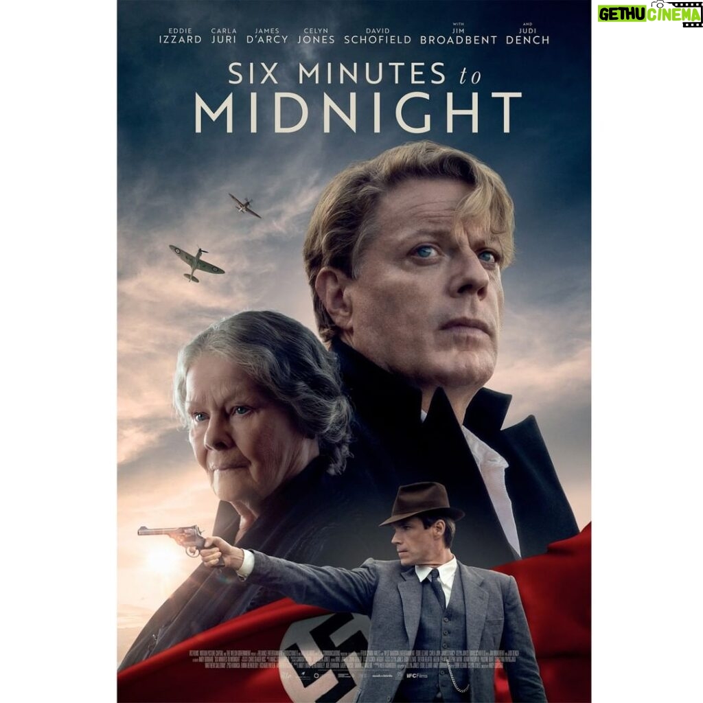 Eddie Izzard Instagram - Eddie's new movie with Judi Dench comes out in two days on #SkyCinema (UK & Ireland) and #IFCFilms (US). Don't miss it! - The Beekeepers