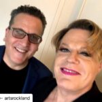 Eddie Izzard Instagram - #Repost @artsrockland with @make_repost ・・・ TODAY! Streaming Online - 1pm/LA 4pm/NY 9pm/UK Join ArtsRock for a Global Online Conversation with EDDIE IZZARD, Elliott Forrest, and YOU! Tix and info: artsrock.org Send questions to: eddie@artsrock.org #eddieizzard #artsrock #lgbtq #conversation #comedy #talk #makehumanitygreatagain
