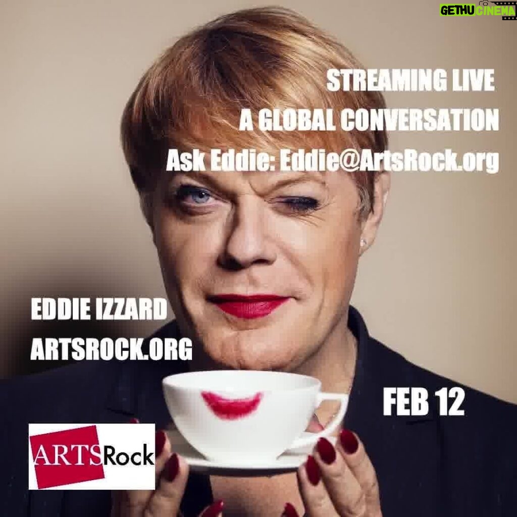 Eddie Izzard Instagram - Send in your questions to eddie@artsrock.org for Eddie's chat on Feb. 12 with Elliott Forrest! Tickets are available at http://artsrock.org and support a good cause. - The Beekeepers