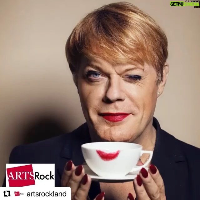 Eddie Izzard Instagram - #Repost @artsrockland with @make_repost ・・・ “Cake or death?” Friday, February 12th ArtsRock presents EDDIE IZZARD in a global online conversation with Elliott Forrest. Features world-wide fan Q&A Proceeds support the arts in Rockland, Rockland Pride Center, and Eddie’s charities Tix and info: artsrock.org #eddieizzard #makehumanitygreatagain #lgbtq🌈