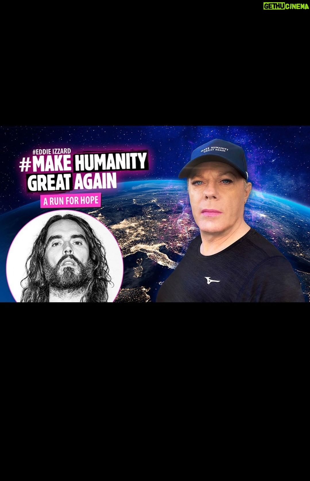 Eddie Izzard Instagram - Russell BrandBrand talks about his love of language! Please help spread the love by donating to #MakeHumanityGreatAgain at www.eddieizzard.com - The Beekeepers