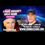 Eddie Izzard Instagram - Dame Judi Dench and Eddie talk about the #COVID vaccine and life in the pandemic. Help so many in need by donating at www.crowdfunder.co.uk/eddie to #MakeHumanityGreatAgain - The Beekeepers