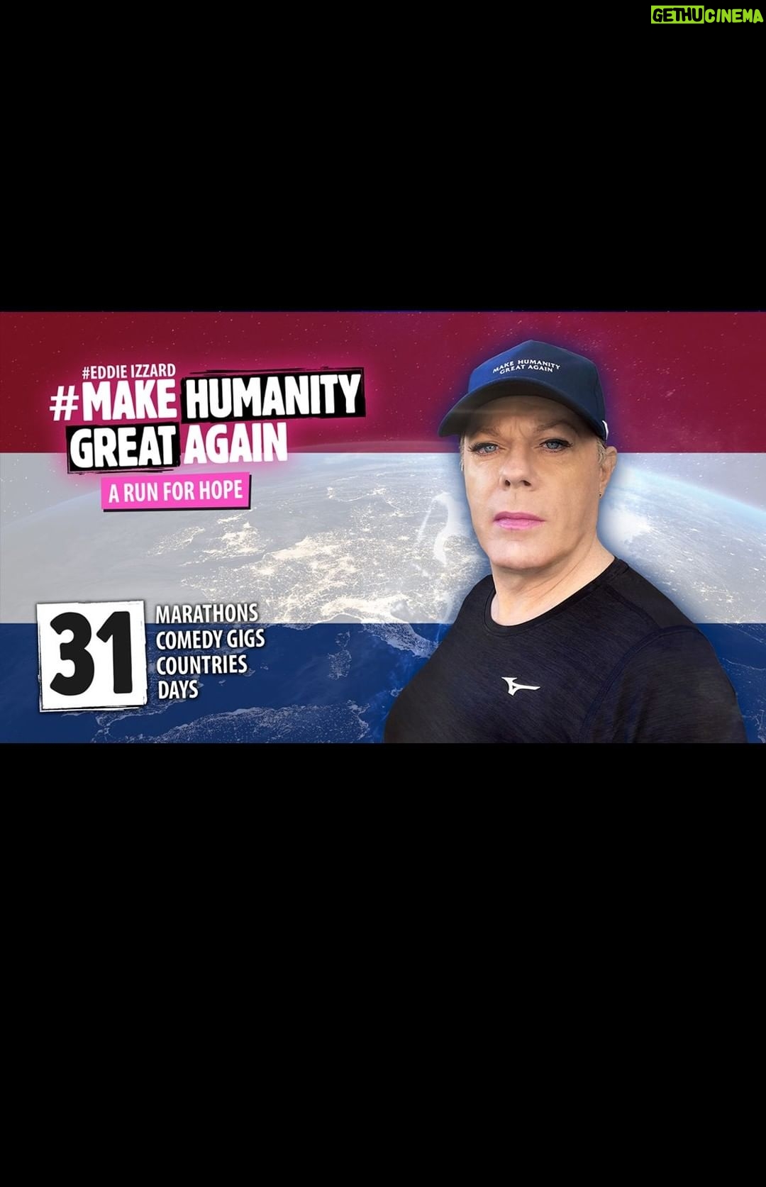 Eddie Izzard Instagram - 5 more days and 5 more marathons to go! Let's get Eddie to the fundraising finish line by donating at www.eddieizzard.com and help #MakeHumanityGreatAgain. - The Beekeepers