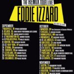 Eddie Izzard Instagram - Less than 2 weeks until the #EddieIzzardRemixTour starts. (Link on profile)