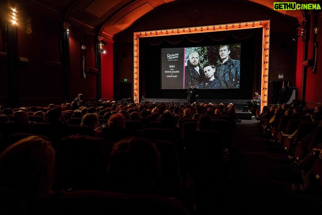 Eddie Izzard Instagram - Great to be @dukeofyorks Brighton for the screening of Lost Christmas with Director John Hay last Sunday. If you missed it, there is one more screening and Q&A this Sunday 10th Dec @britishfilminstitute London See you there Photo: @dan.bridge