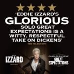 Eddie Izzard Instagram – Less than a week left.  Tickets still available for select shows. Tickets link in profile OR at https://ticketing.nimaxtheatres.com/tickets/series/GAGEX01M?promo=WEB