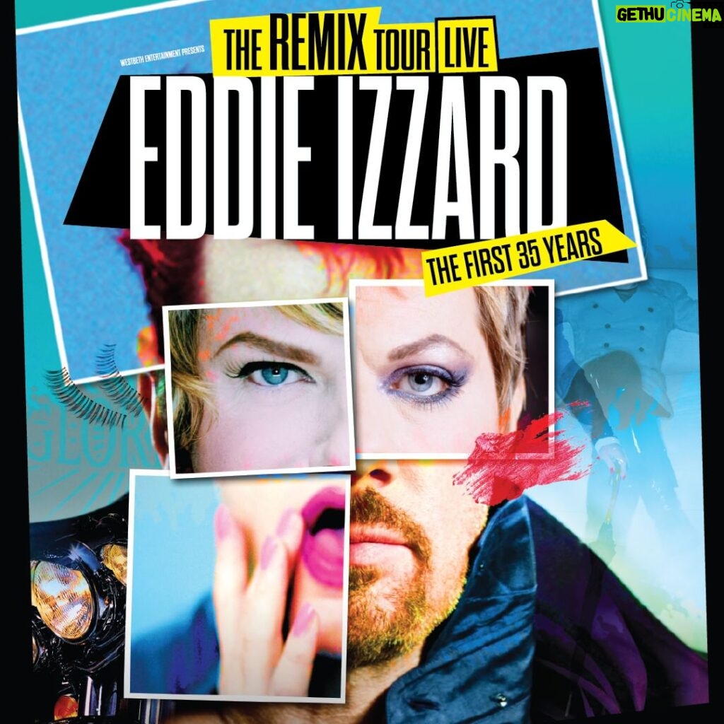 Eddie Izzard Instagram - Tickets are on sale now! Don’t miss it! www.eddieizzard.com/shows - link in profile