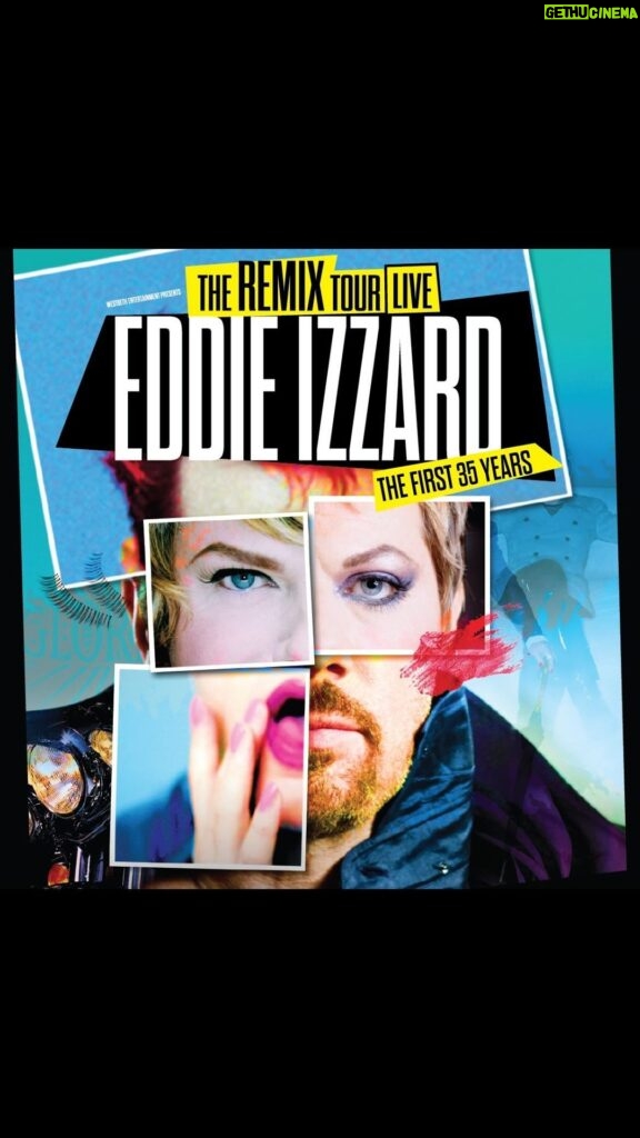Eddie Izzard Instagram - People of the United States and Canada!  I’m touring The Remix standup show this Sept - Nov.  It will include a remix and re-imagination of some of my favourite material from my first 35 years of comedy.  Pre-sale tickets are available at 10 AM local time.  Passcode: “BEES”.  Go to www.eddieizzard.com/en/shows to find a show in your city.  #EddieIzzardRemixTour