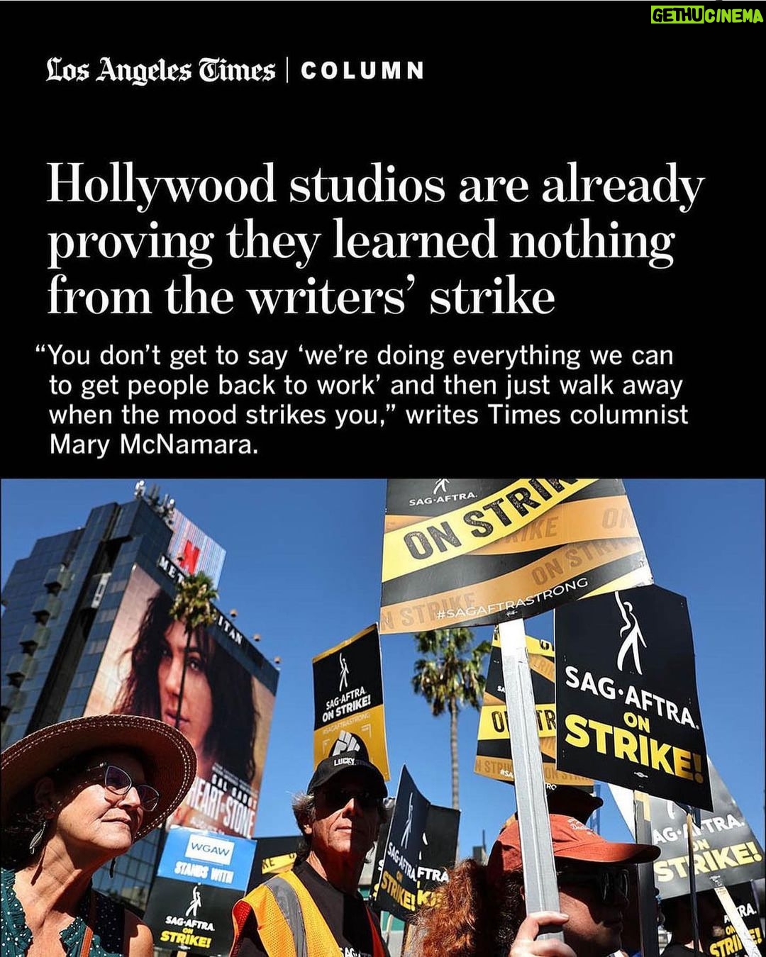 Eddie Liu Instagram - 100 days of solidarity @sagaftra We're still here. Thank you to our leadership, negotiating committee, strike captains, WGA brothers and sisters, IATSE and crew, and everyone holding the line and sacrificing with us #sagaftrastrong