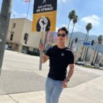 Eddie Liu Instagram - 100 days of solidarity @sagaftra We're still here. Thank you to our leadership, negotiating committee, strike captains, WGA brothers and sisters, IATSE and crew, and everyone holding the line and sacrificing with us #sagaftrastrong