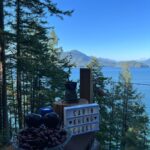Eddie Liu Instagram - Indoor cat goes outdoors; has a really nice time. Swipe to the last slide to see how dangerous I am with an axe...and by that I mean a liability (my bad, Kendell @bootneck_45). British Columbia, Canada