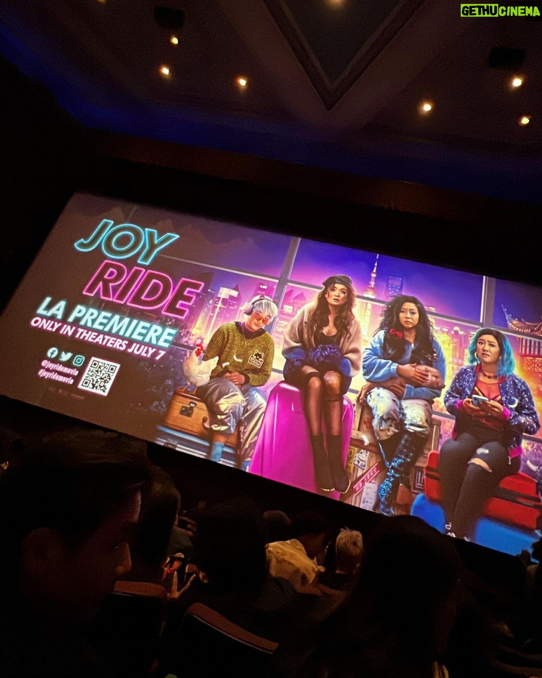 Eddie Liu Instagram - Go see @joyridemovie when it releases in theaters July 7. It's hilarious, unhinged, and has a stealthy amount of heart. And we've never seen a movie like this; with leads and a cast in a story like this - until now. Just maybe don't see it with your parents or little kids... because not all movies about family are family movies... Congrats to all of our friends and everyone on the Joy Ride team! Styling by @by.aikaflores Photo by @sthanlee Suit by @paulsmithdesign