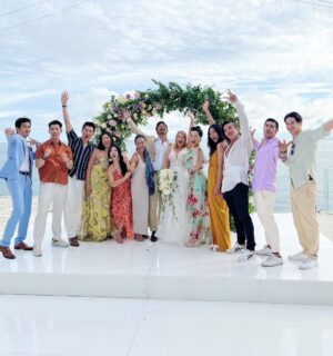 Eddie Liu Instagram - @jonprasida & @perri.reynolds + getting married = pure joy
#aperrijonaffair