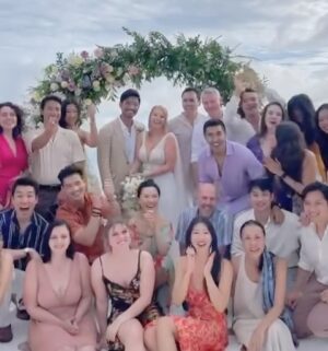 Eddie Liu Instagram - @jonprasida & @perri.reynolds + getting married = pure joy
#aperrijonaffair