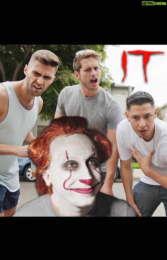 Eduardo Sanchez-Ubanell Instagram - Before you see IT Chapter Two, experience What If “IT” Was Gay 🤡 🌈 @tonydirects @maxisms @rubasworld @michaelhenry915 @andrescamilo___ #it #itchapter2 #itchaptertwo