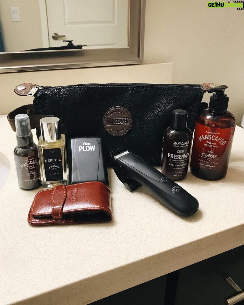 Eduardo Sanchez-Ubanell Instagram - Finally, easy grooming on the go! The Perfect Package 2.0 kit from @manscaped is travel-friendly w/ a cordless, waterproof trimmer & compact liquid formulas. Get 20% OFF + Free Shipping + the Shed all leather travel bag ($39 value!) with code ED20 at Manscaped.com! #ad San Diego, California