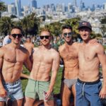 Eduardo Sanchez-Ubanell Instagram - happy bday @coop__dogg17 🎈🥳 Mission Dolores Park