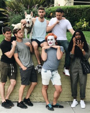 Eduardo Sanchez-Ubanell Instagram - NEW YOUTUBE VIDEO, LINK IN BIO!!!⚡️In honor of Pride month, we’ve assembled an all-star cast for a new comedy sketch: What If “IT” Was Gay...🤡🏳️‍🌈