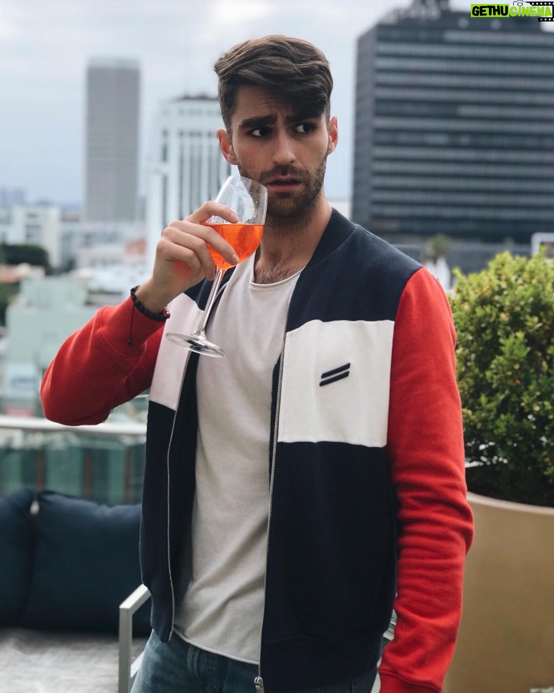 Eduardo Sanchez-Ubanell Instagram - I thought Aperol Spritz was a Harry Potter character Miracle Mile, Los Angeles