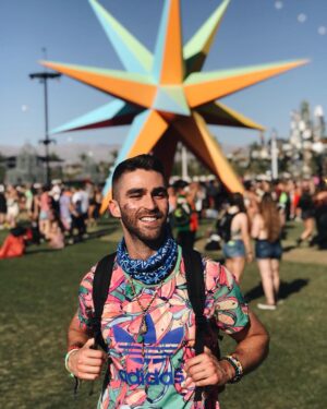Eduardo Sanchez-Ubanell Instagram - #tbt to Coachella 2018...can’t believe it’s only a week away! Who’s going?🎡🌸🥰