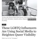 Eduardo Sanchez-Ubanell Instagram - Make way for the instagays! So proud to be featured in LA Magazine’s June Queer issue alongside these amazing creators! Check out the full article in @lamag - link in bio 🏳️‍🌈🥰 Los Angeles, California