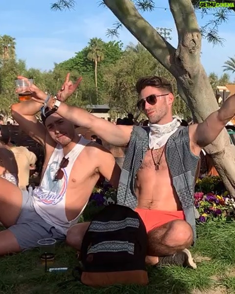 Eduardo Sanchez-Ubanell Instagram - New YT video, link in bio! @connorgunner and I spill the tea on our Coachella experience (spoiler alert, it was awesome) 🍵😛🤙🏼 Coachella Music Festival
