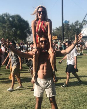 Eduardo Sanchez-Ubanell Instagram - #tbt to Coachella 2018...can’t believe it’s only a week away! Who’s going?🎡🌸🥰