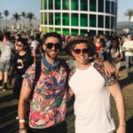 Eduardo Sanchez-Ubanell Instagram - #tbt to Coachella 2018...can’t believe it’s only a week away! Who’s going?🎡🌸🥰 Cochella Music Festival