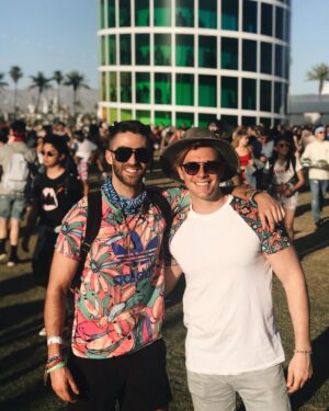 Eduardo Sanchez-Ubanell Instagram - #tbt to Coachella 2018...can’t believe it’s only a week away! Who’s going?🎡🌸🥰