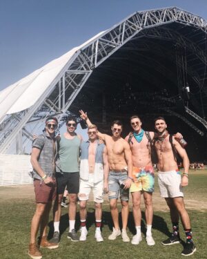 Eduardo Sanchez-Ubanell Instagram - #tbt to Coachella 2018...can’t believe it’s only a week away! Who’s going?🎡🌸🥰