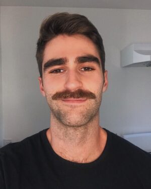 Eduardo Sanchez-Ubanell Instagram - Goodbye stache! It’s been a wild ride 🤠