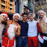 Eduardo Sanchez-Ubanell Instagram - Ho^3 🎅🎁🎄#santacon San Francisco, California