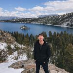 Eduardo Sanchez-Ubanell Instagram - enjoying some ice-olation ❄️ Emerald Bay, Lake Tahoe