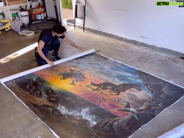 Ektor Rivera Instagram - PR en LA! 🇵🇷 Primera vez exhibiendo en Los Angeles! Me alegra que sea junto a un grupo extraordinario de artistas puertorriqueños y con la pintura ‘El Nacimiento’. El colectivo se llama ‘Tiempo Vivo’, curado por el boricua @caesarosiris y es dedicado a nuestra cultura. El show abre mañana a las 5pm en @laprojectspace (Art District DTLA) y estará solo hasta el domingo. Date la vuelta si estás en Los Angeles. Para info de tickets: @laprojectspace Vamos!!🔥🇵🇷🎨