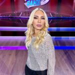 Elena Tsavalia Instagram - “ The job of the artist is always to deepen the mystery “ ~ Francis Bacon ~ Thank you my artists @annaziazia ❤️ @olga_tatsi ❤️ @seminastella ❤️ #tv #tvshow #saturday #saturdaynight #game #letsplay #today #makeup #styling #hairstyling