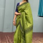 Elina Samantray Instagram - Which saree looks best on me?! Comment down.👇🏻