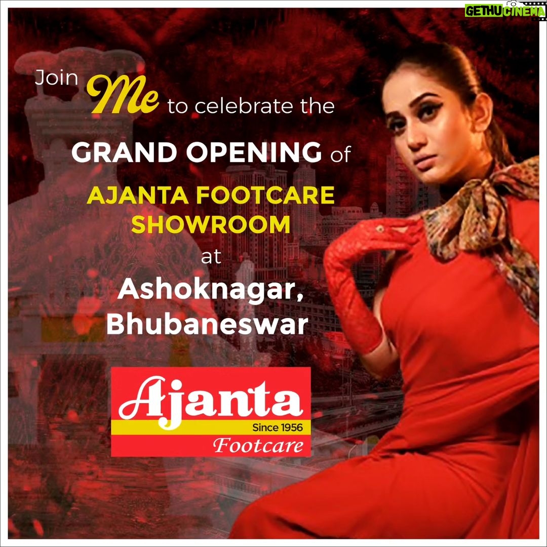 Elina Samantray Instagram - Come and experience with me the grand launch of Ajanta Footcare's 1st flagship store in Ashoknagar, Bhubaneshwar on 15th December, 2023. This store is an embodiment of style and comfort under one roof. Now you can explore iconic range of products like Impakto, Qiarra, Imperio and many more to amp up your everyday look! Do check out their collection. See you tomorrow!!π Address- Shop No.130, Ashoknagar, Unit - 2, Janpath, Near Rajmahal Square
