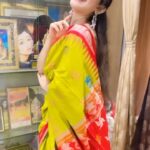 Elina Samantray Instagram - My most fav one from the collection of @bigraynofficials♥️ Go get your fav ones now!! @bigraynofficials #handloomsaree #odishahandloom #bigryan #rayelinasamantaray #elinasamantaray #sareelove #sareefashion #sareelover #odishatourism #odisha #india #elinaactress